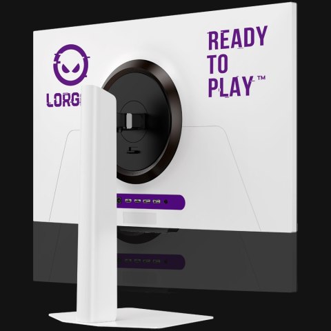 LORGAR Gaming Monitor Pro 25LP1 24.5in FHD 400Hz Fast IPS White