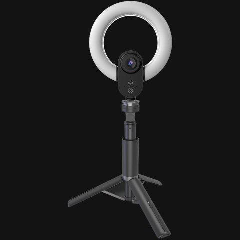 LORGAR Streaming Webcam Circulus 910 5MP Ring Light