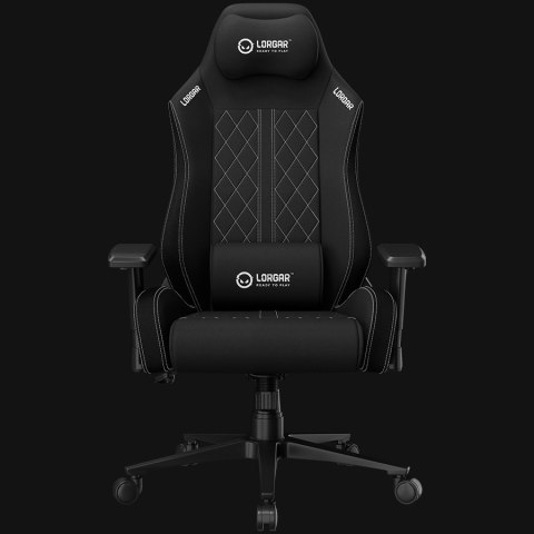 LORGAR CHA41 Fabric Gaming Chair Advanced Black/White