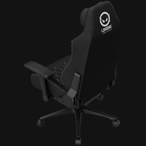 LORGAR CHA41 Fabric Gaming Chair Advanced Black/White