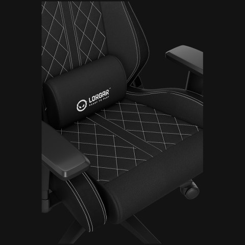 LORGAR CHA41 Fabric Gaming Chair Advanced Black/White