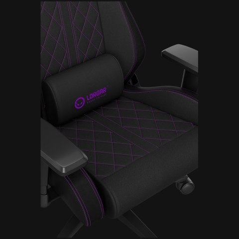 LORGAR CHA41 Fabric Gaming Chair Advanced Black/Purple