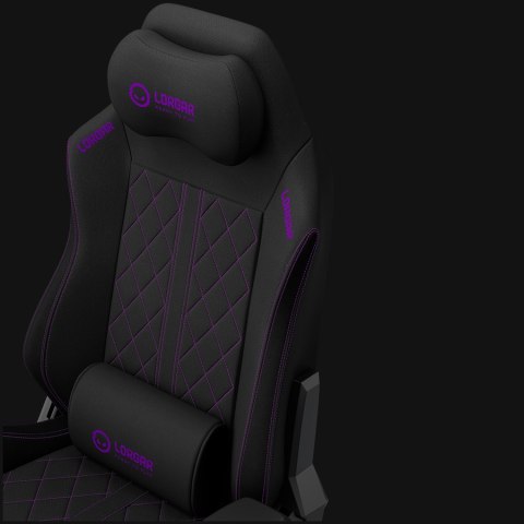 LORGAR CHA41 Fabric Gaming Chair Advanced Black/Purple