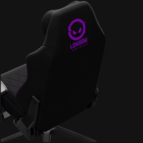 LORGAR CHA41 Fabric Gaming Chair Advanced Black/Purple