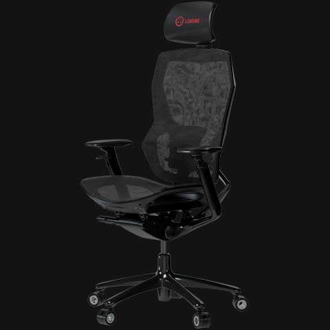LORGAR Grace 855, Gaming chair, Mesh material, aluminium frame, multiblock mechanism, 3D armrests, 5 Star aluminium base, Class-
