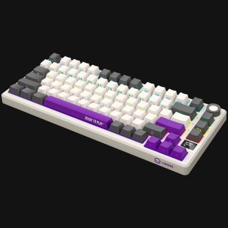 LORGAR KBP7075W, Wireless 75% Mechanical Gaming Keyboard Pro, Beige, EN layout
