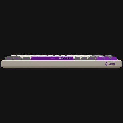 LORGAR KBP7075W, Wireless 75% Mechanical Gaming Keyboard Pro, Beige, EN layout