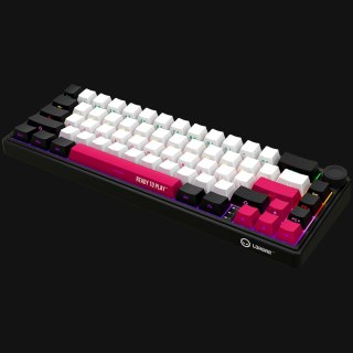 LORGAR Gaming Keyboard KBP70MW Pro Wireless 65% Black EN