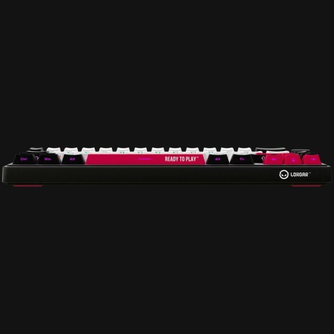 LORGAR Gaming Keyboard KBP70MW Pro Wireless 65% Black EN
