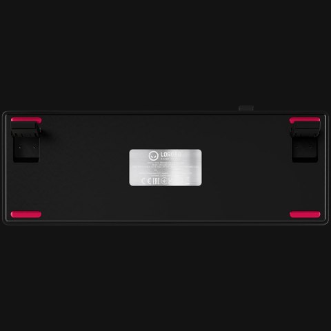 LORGAR Gaming Keyboard KBP70MW Pro Wireless 65% Black EN