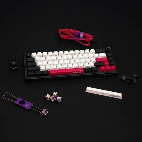 LORGAR Gaming Keyboard KBP70MW Pro Wireless 65% Black EN