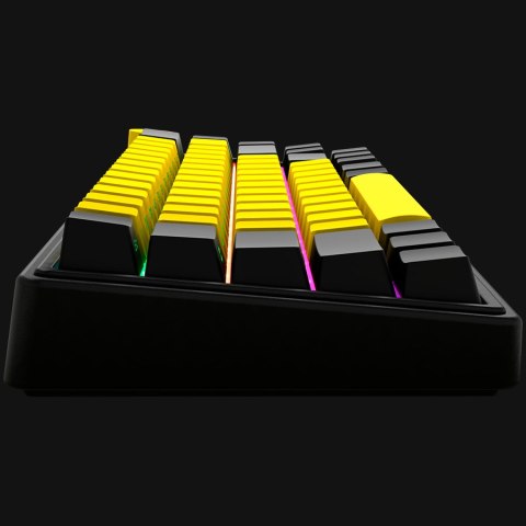 LORGAR Gaming Keyboard KBP70MW Pro Wireless 65% Yellow EN