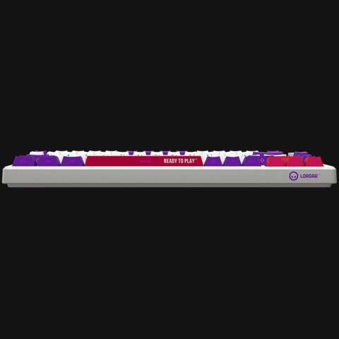LORGAR Gaming Keyboard KBP7075W Pro Wireless 75% White EN
