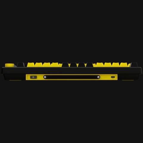 LORGAR Gaming Keyboard KBP7075W Pro Wireless 75% Yellow EN