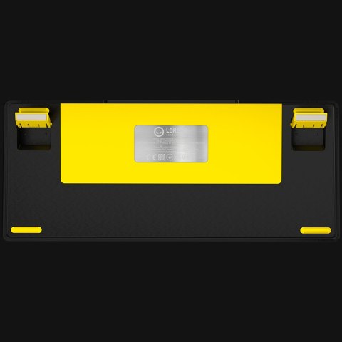 LORGAR Gaming Keyboard KBP7075W Pro Wireless 75% Yellow EN