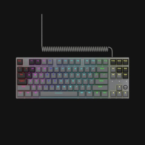 LORGAR Gaming Keyboard Azar 514TKL Wired Black EN