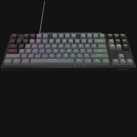 LORGAR Gaming Keyboard Azar 514TKL Wired Black EN