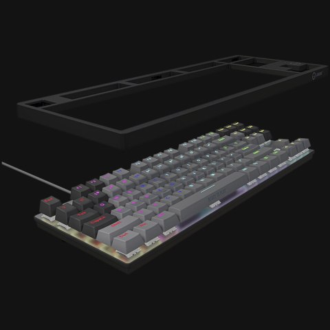 LORGAR Gaming Keyboard Azar 514TKL Wired Black EN