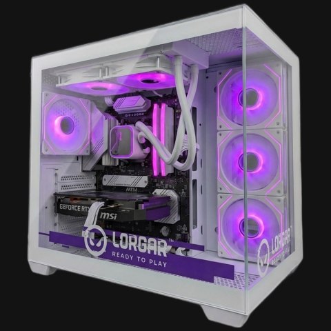 LORGAR Gaming PC Advanced A201 Ryzen 5 7500F RTX 5060 Ti White
