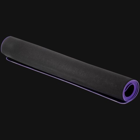 LORGAR RX1FM, Sim Racing Floor Mat Advanced, Stitched edge, 1,700X700X3 mm, Black/purple
