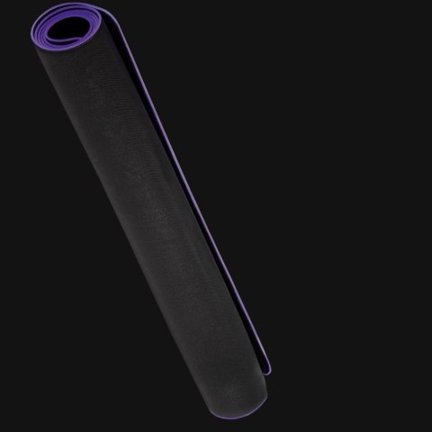 LORGAR RX1FM, Sim Racing Floor Mat Advanced, Stitched edge, 1,700X700X3 mm, Black/purple