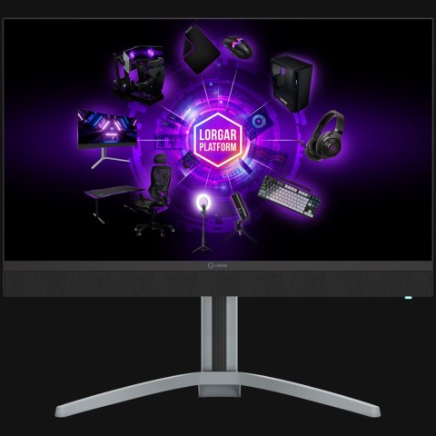 LORGAR Gaming Monitor Pro 27MP1 27in UHD Mini-LED 160Hz Grey