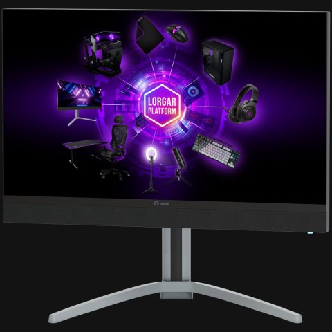 LORGAR Gaming Monitor Pro 27MP1 27in UHD Mini-LED 160Hz Grey