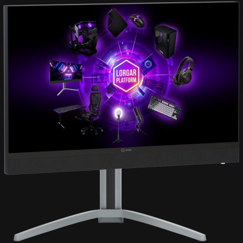LORGAR Gaming Monitor Pro 27MP1 27in UHD Mini-LED 160Hz Grey