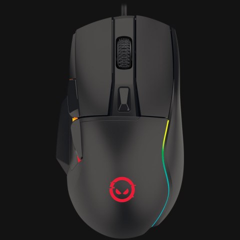 LORGAR Gaming Mouse Jetter 357 Wired PixArt 4090 RGB Black
