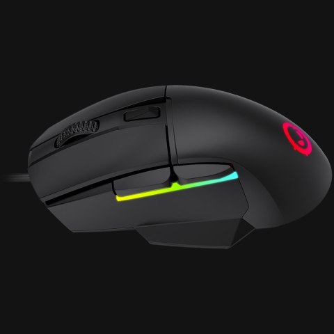 LORGAR Gaming Mouse Jetter 357 Wired PixArt 4090 RGB Black