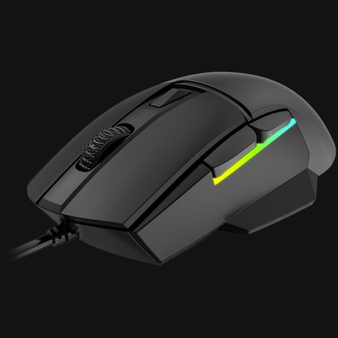 LORGAR Gaming Mouse Jetter 357 Wired PixArt 4090 RGB Black