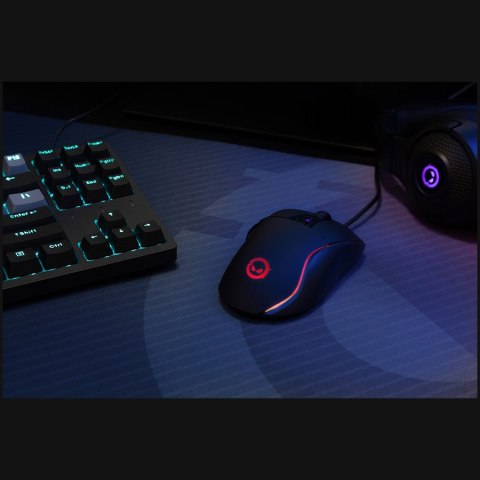 LORGAR Gaming Mouse Jetter 357 Wired PixArt 4090 RGB Black