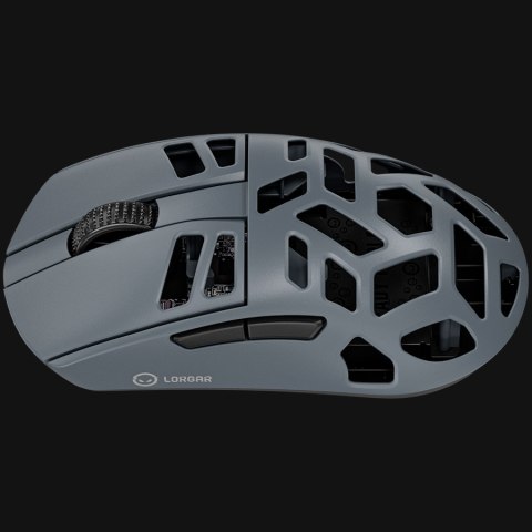 LORGAR Gaming Mouse MSE90W Magnesium Alloy Wireless Gaming Mouse Elite, Dark Grey