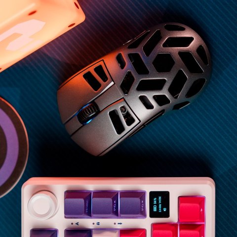 LORGAR Gaming Mouse MSE90W Magnesium Alloy Wireless Gaming Mouse Elite, Dark Grey