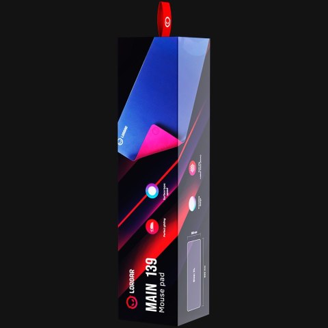 LORGAR Gaming Mouse Pad Main 139 Speed Purple