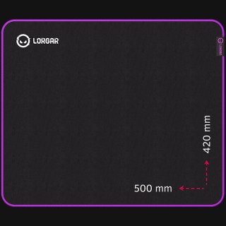 LORGAR Gaming Mouse Pad Main 315 Speed Black/Purple