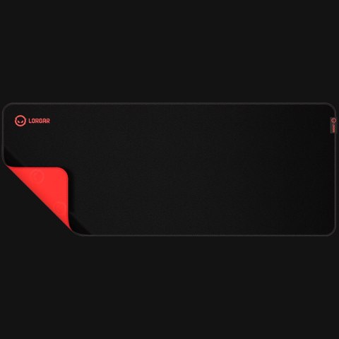 LORGAR Gaming Mouse Pad Main 329 Control Black/Red