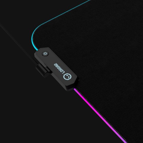 LORGAR Gaming Mouse Pad Steller 913 RGB Black