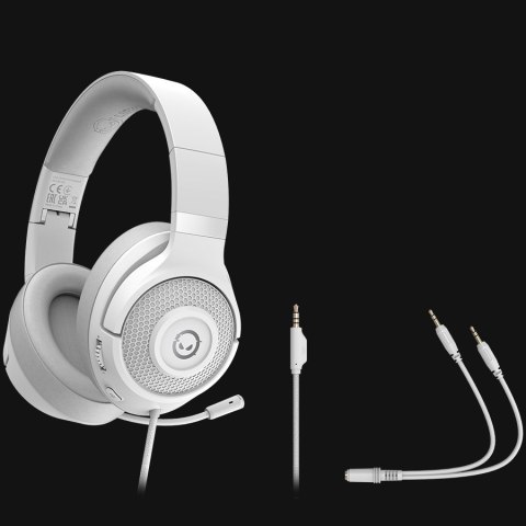LORGAR Gaming Headset Noah 101 Wired White