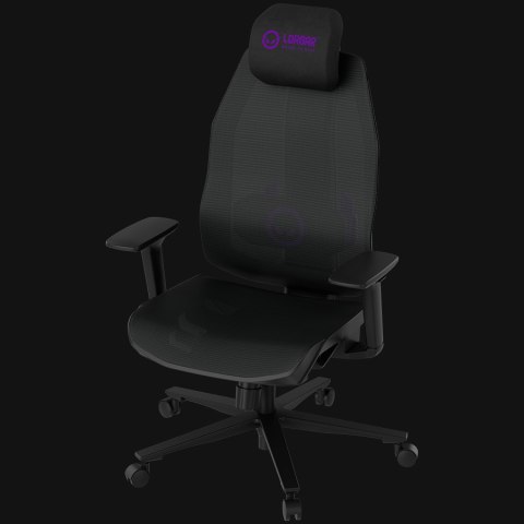 LORGAR CHP51 Mesh Gaming Chair Pro Multi-adjustable Black/Purple