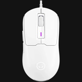 LORGAR Gaming Mouse MSA10R Advanced Wired PixArt 3311 White