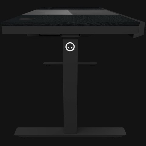 LORGAR Electric Gaming Desk DE90W Dual Motor PC Case Black