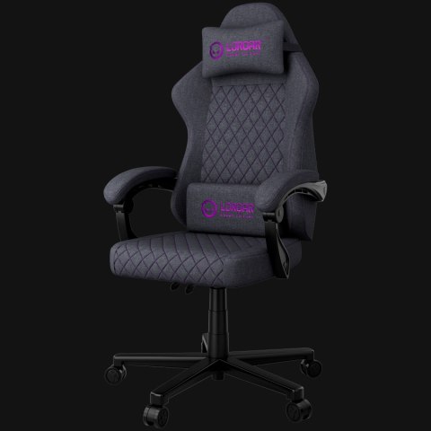LORGAR CHA21 Fabric+PVC Gaming Chair Advanced Grey