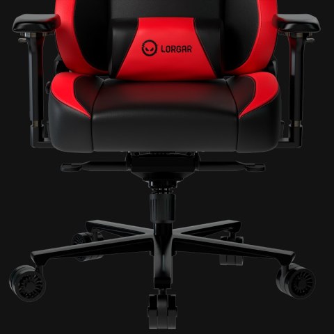 LORGAR Base 311, Gaming chair, PU eco-leather, 1.8 mm metal frame, multiblock mechanism, 4D armrests, 5 Star aluminium base, Cla
