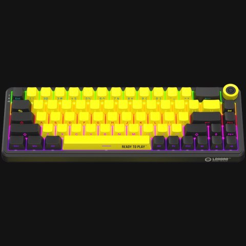LORGAR Gaming Keyboard KBA41M Advanced Wired 65% Black EN