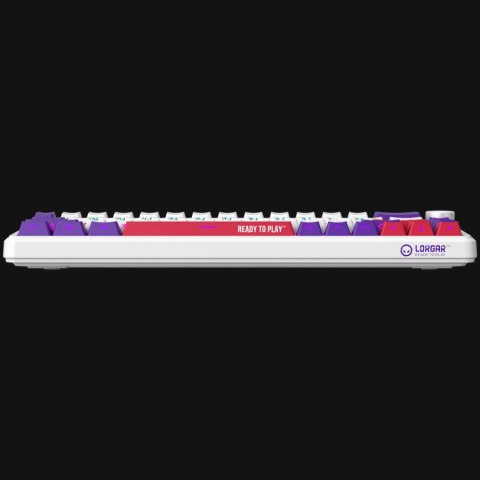 LORGAR Gaming Keyboard KBA41M Advanced Wired 65% White EN