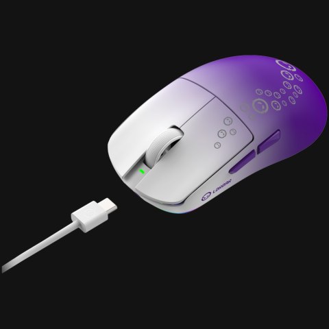 LORGAR Gaming Mouse MSA21W Advanced Wireless PixArt 3315 White