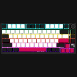 LORGAR Gaming Keyboard KBP7075W Pro Wireless 75% Black EN
