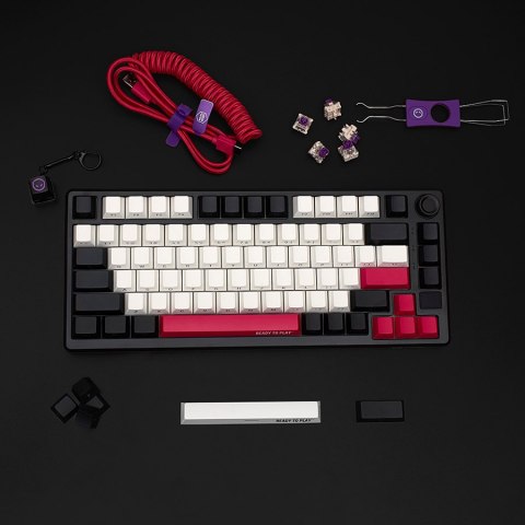 LORGAR Gaming Keyboard KBP7075W Pro Wireless 75% Black EN