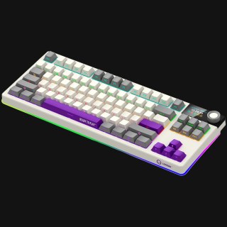 LORGAR KBP70TKLW, Wireless TKL Mechanical Gaming Keyboard Pro, Beige, EN layout
